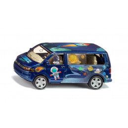Furgoneta de juguete VW T5 Astronauta personalizable Kit Style my siku con pegatinas de temática espacial.