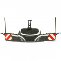 Contrapeso frontal Tractorbumper de 800 kg a escala 1:32 de Universal Hobbies para maquetas de tractores.