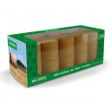 Pack de 20 pacas redondas a escala 1:32 de Universal Hobbies para maquetas y dioramas agrícolas.