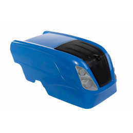 Capó de repuesto oficial New Holland de Rolly Toys para tractor de juguete de plástico resistente.