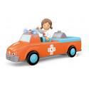 Ambulancia de juguete Amby y figura Anna de Toddys por Siku con sistema Click and Play.