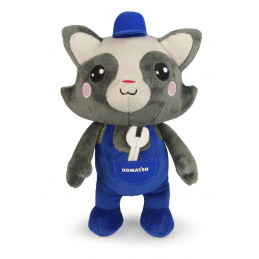 Miniatura Komatsu Tanuki de Universal Hobbies, réplica detallada a escala para coleccionistas.