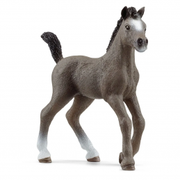 Figura de juguete de potrillo Cheval de Selle Français realista