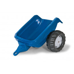 Remolque azul para tractor a pedales