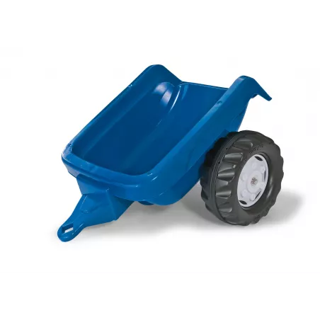 Remolque azul para tractor a pedales
