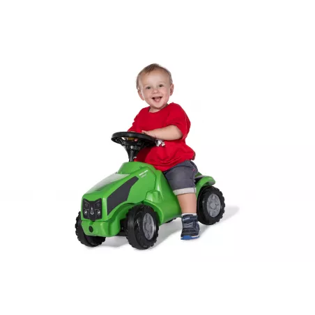 Tractor de juguete a pedales Deutz-Fahr Agrokid 230 para niños de 1,5 a 4 años.