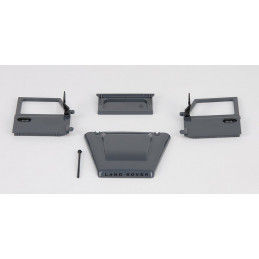 Kit de repuesto oficial de capó y puertas para Land Rover Pick Up de juguete Bruder.