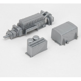 Kit de piezas adosadas de repuesto originales Bruder para camión de juguete Mercedes-Benz Actros I.