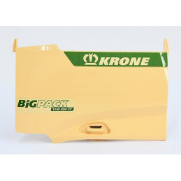 Tapa de caja de hilo izquierda original de Bruder para empacadora de juguete Krone BigPack 1290