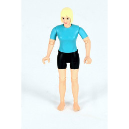 Figura articulada de mujer de ocio Bruder compatible con vehículos de juguete