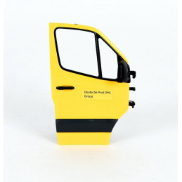 Puerta derecha amarilla de repuesto para camión de juguete Bruder MB Sprinter DHL.