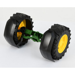 Eje delantero de repuesto para tractor de juguete Bruder John Deere 7R.