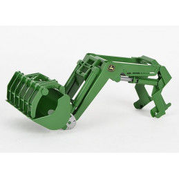 Pala frontal de juguete para tractor John Deere 7R de alta resistencia