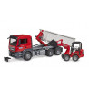 MAN TGS con contenedor y Schäffer