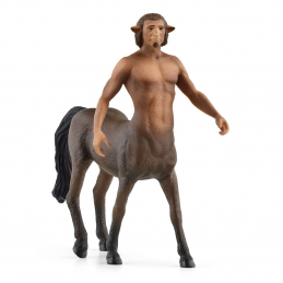 Figura de juguete del centauro Firenze de Schleich con pezuñas brillantes y pelaje detallado.