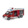 bomberos Mercedes-Benz Sprinter con luces y sonido
