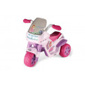 Moto eléctrica infantil Flower Princess rosa para niñas de 2 años con luces y sonidos