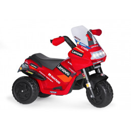 Moto eléctrica infantil Ducati Desmosedici Evo de 6V con luces y sonidos para niños a partir de 2 años.