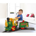 Tren eléctrico infantil Santa Fé Train de 6V para niños desde 2 años, utilizable con o sin vías.
