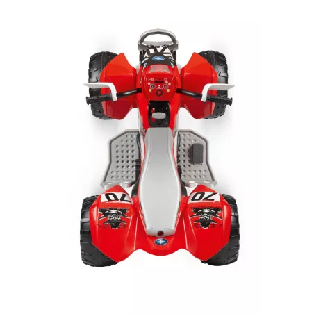 Quad eléctrico infantil Polaris Outlaw 330W de 12V con luces y sonidos para niños desde 3 años.