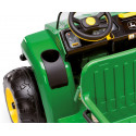Tractor utilitario eléctrico infantil John Deere Gator HPX con batería de 12V