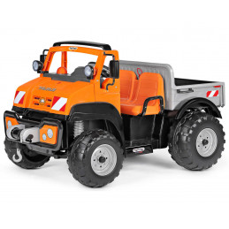 Camión eléctrico infantil Taurus de 12V y dos plazas para aventuras todoterreno