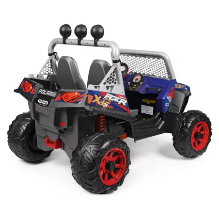 Todoterreno eléctrico infantil Polaris RZR 900 XP de 24V con luces y sonidos para niños mayores de 3 años.