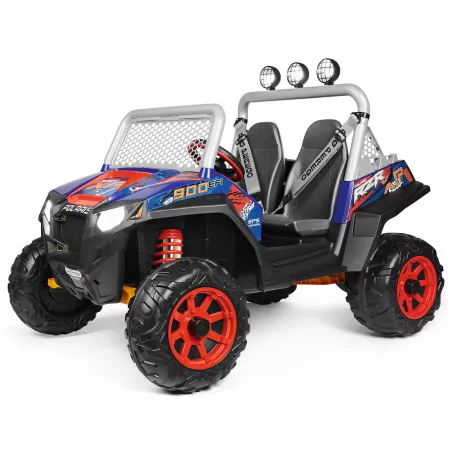 Todoterreno eléctrico infantil Polaris RZR 900 XP de 24V con luces y sonidos para niños mayores de 3 años.