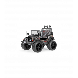 Todoterreno eléctrico infantil Gaucho Pro 24V Realtree con ruedas de goma y diseño de camuflaje.