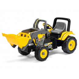 Excavadora de juguete a pedales Maxi Excavator con pala articulada para niños