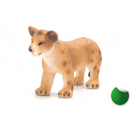 Figura de juguete de cachorro de león de pie pintada a mano de Mojo