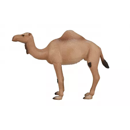 Figura de juguete de camello Mojo pintada a mano con detalles realistas para coleccionistas y niños.