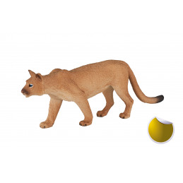 Figura de colección de león de montaña Mojo, juguete educativo realista de puma.