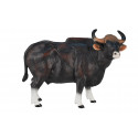 Figura detallada y pintada a mano del Toro Gaur de Mojo para coleccionistas.