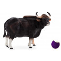 Figura detallada y pintada a mano del Toro Gaur de Mojo para coleccionistas.