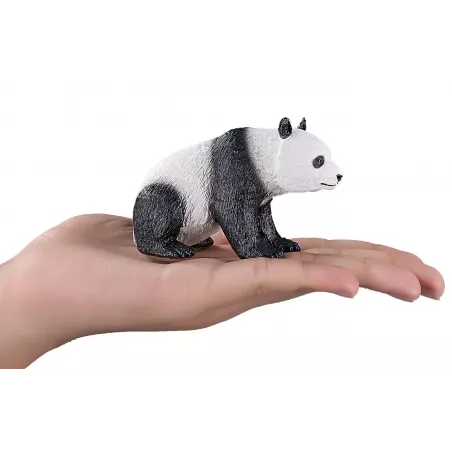 Figura de panda gigante realista de juguete de la colección Mojo pintada a mano para niños y coleccionistas.