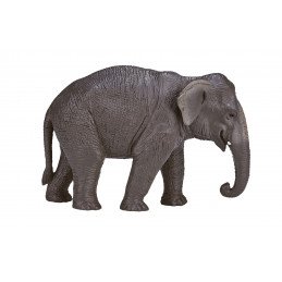 Figura de juguete de elefante asiático realista y detallada para niños y coleccionistas